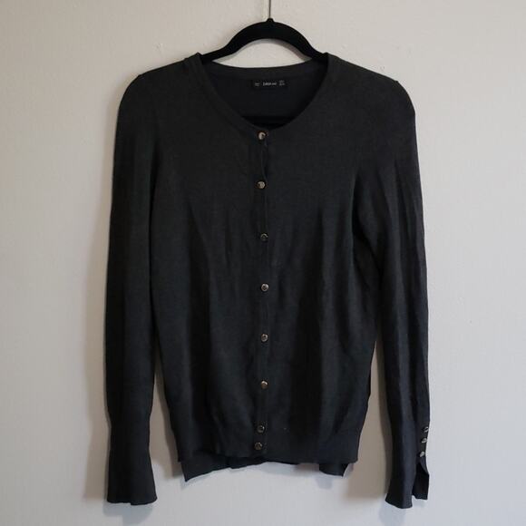 Zara Cardigan Knit Sweater - Picture 7 of 11